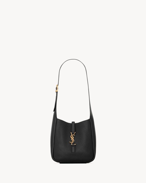 YSL Le 5 à 7 Supple Baby In Grained Leather