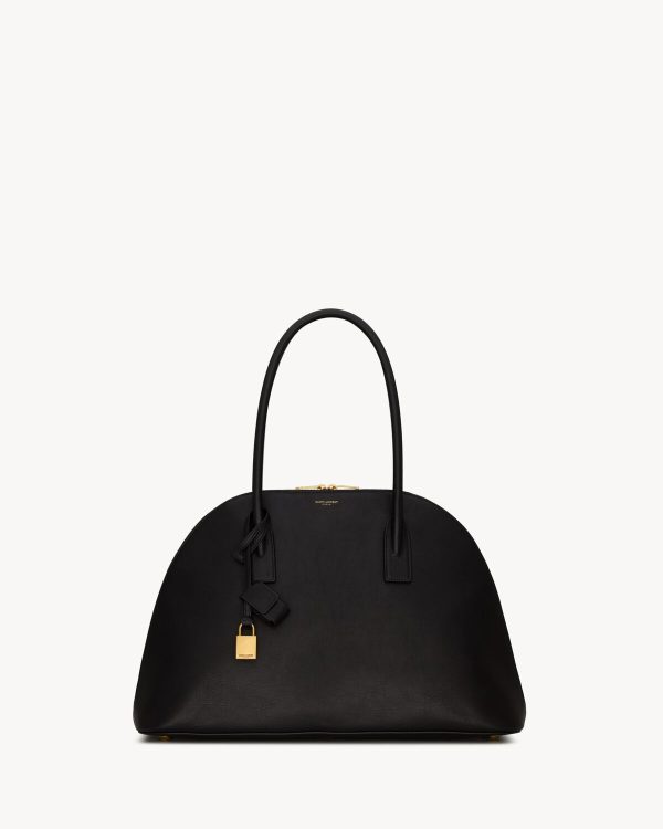 YSL Duffle Sac De Jour In Supple Grained Leather