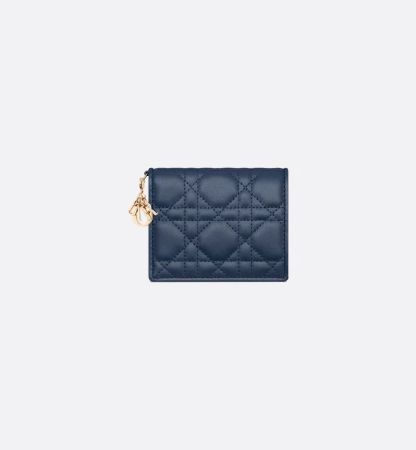Mini Lady Dior Gardenia Wallet