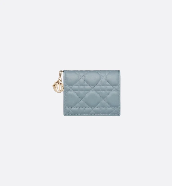 Mini Lady Dior Gardenia Wallet