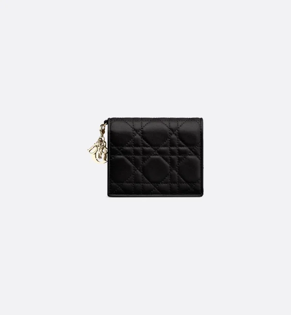 Mini Lady Dior Gardenia Wallet