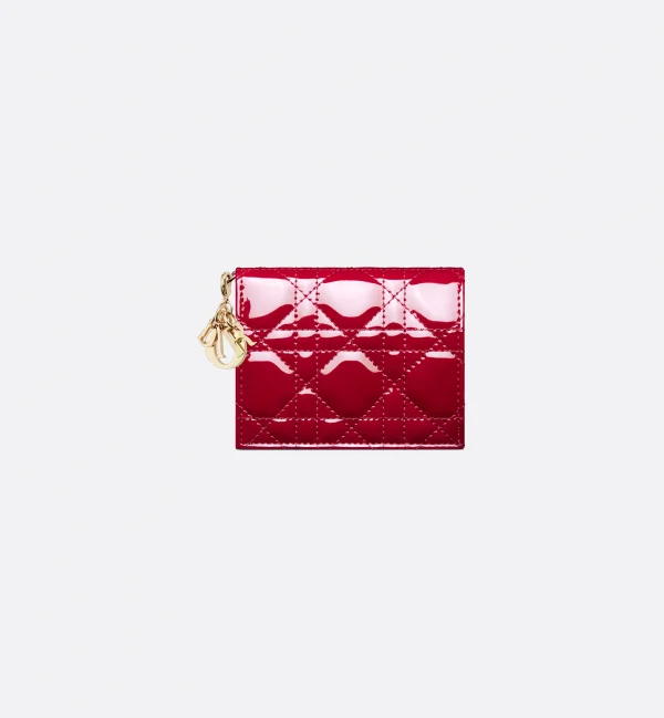Mini Lady Dior Gardenia Wallet