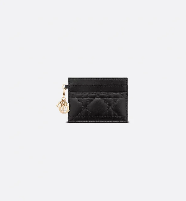 Lady Dior Freesia Card Holder