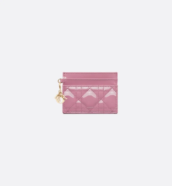 Lady Dior Freesia Card Holder