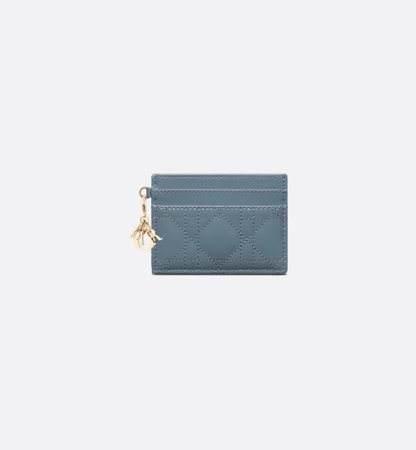 Lady Dior Freesia Card Holder