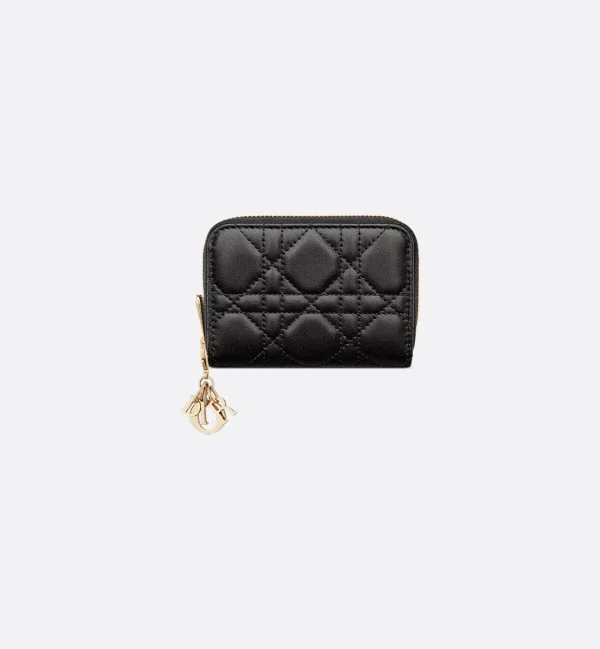 Small Lady Dior Voyageur Coin Purse