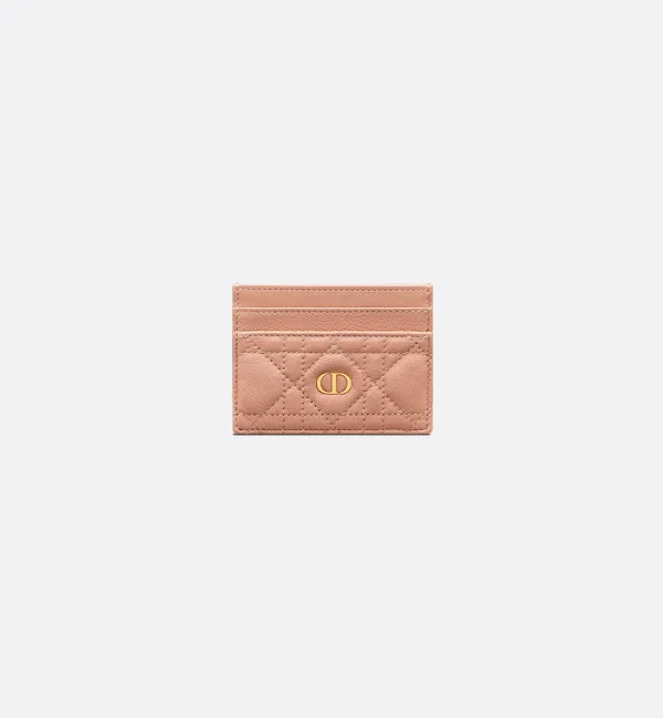 Dior Caro Freesia Card Holder