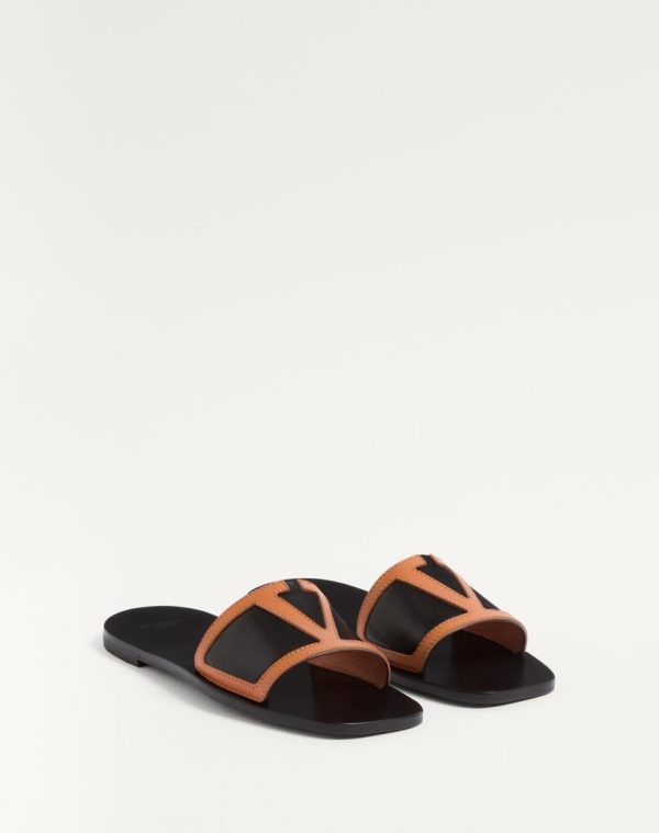 VIVA SUPERSTAR SLIDE SANDAL IN NAPPA LEATHER