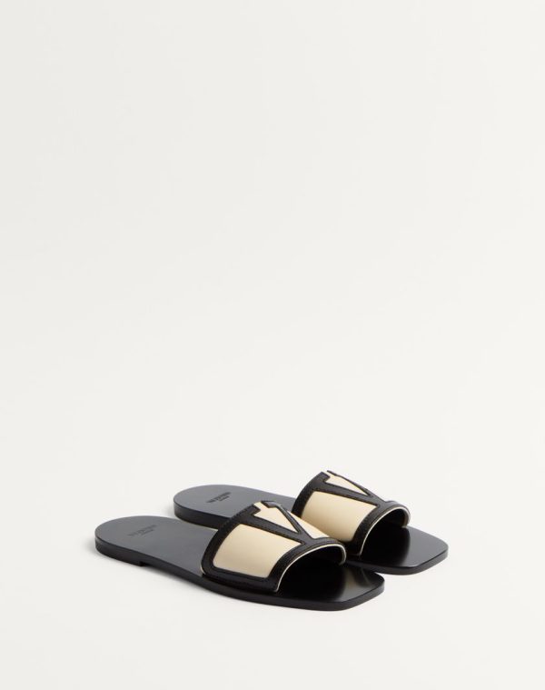 VIVA SUPERSTAR SLIDE SANDAL IN NAPPA LEATHER