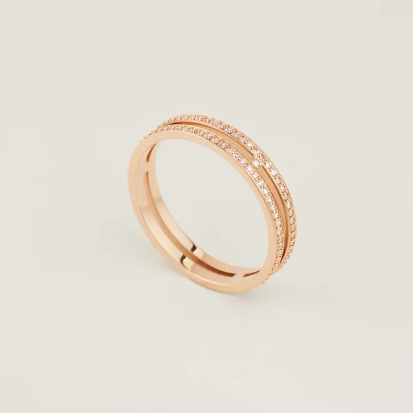 Ariane wedding band, small model