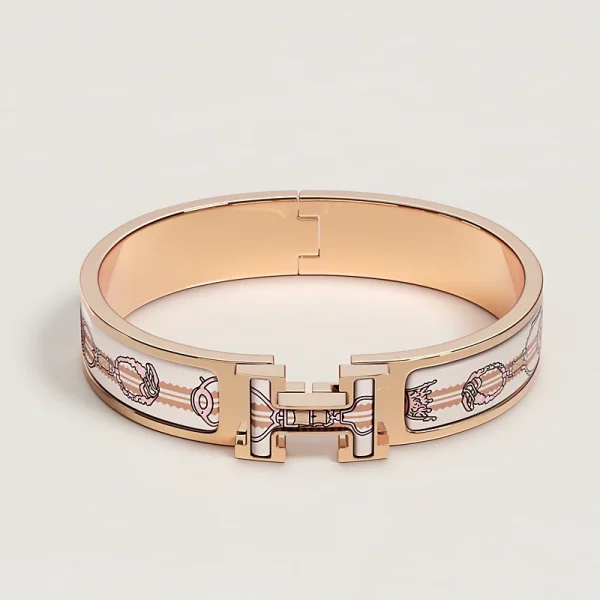 Clic H stirrup bracelet