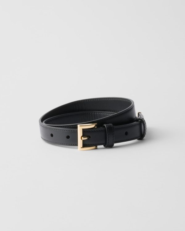 Leather belt