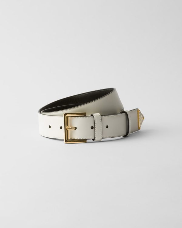 Leather belt