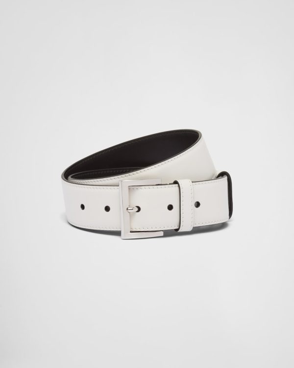 Leather belt