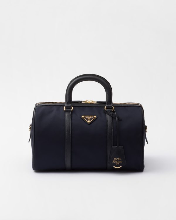 Prada Re-Edition 1978 Medium Re-Nylon and Saffiano Leather Top-Handle Bag