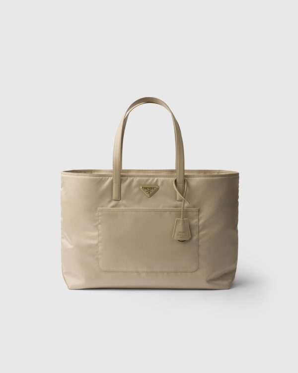Prada Re-Edition 1978 Large Re-Nylon and Saffiano Leather Tote Bag