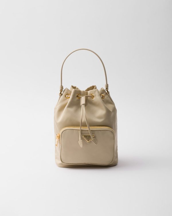 Prada Duet Re-Nylon Bucket Bag