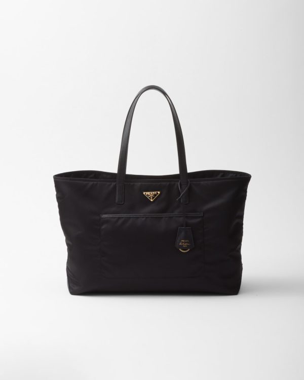 Prada Re-Edition 1978 Large Re-Nylon and Saffiano Leather Tote Bag