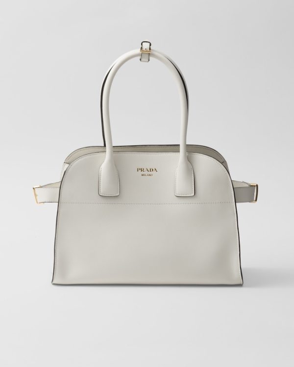Prada Medium Leather Tote Bag