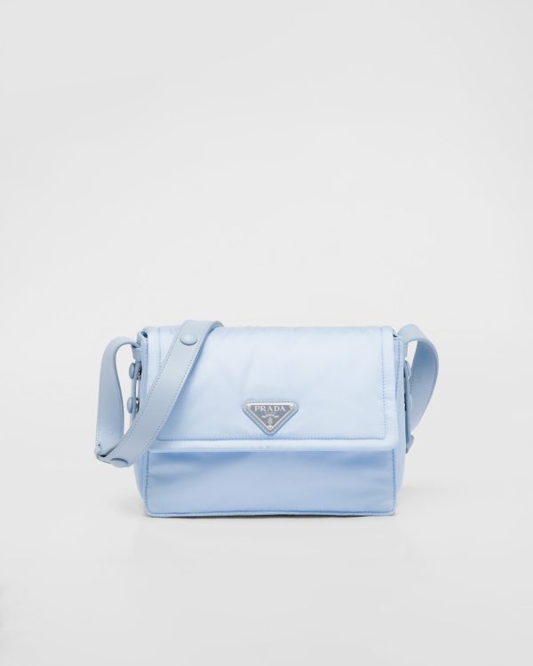 Small Padded Re-Nylon Shoulder Bag