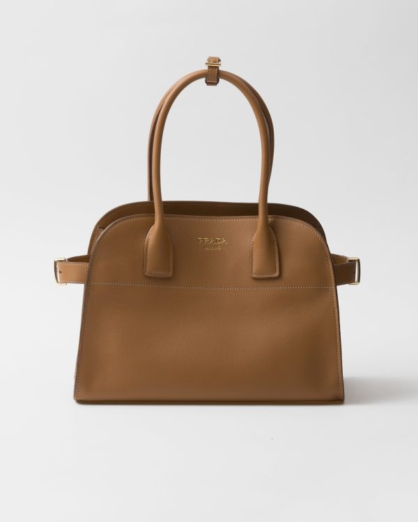 Prada Medium Leather Tote Bag