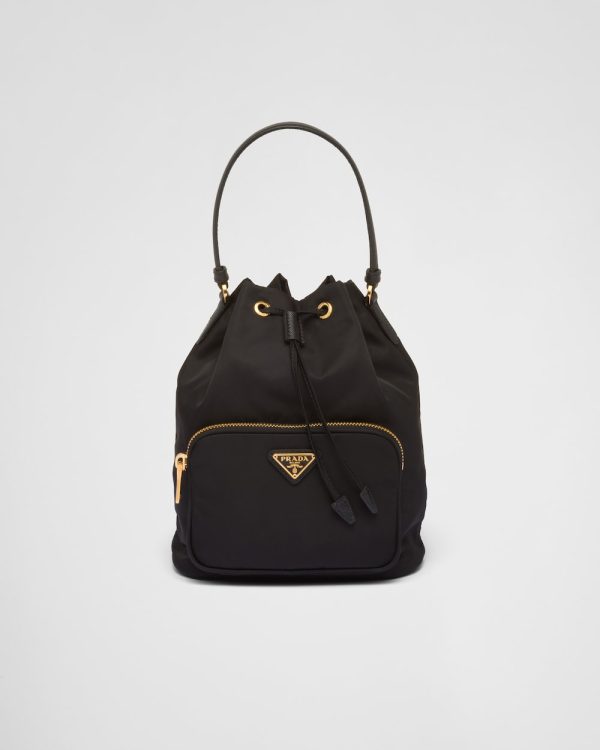 Prada Duet Re-Nylon Bucket Bag