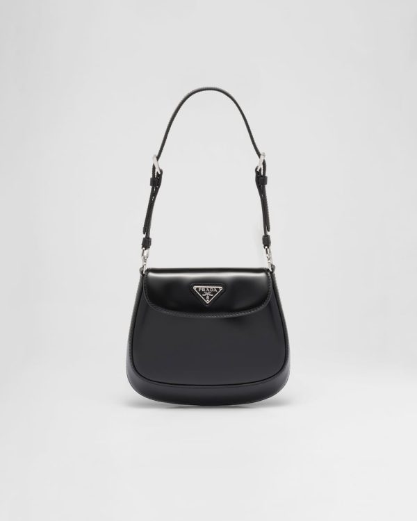 Prada Cleo Brushed Leather Mini Bag