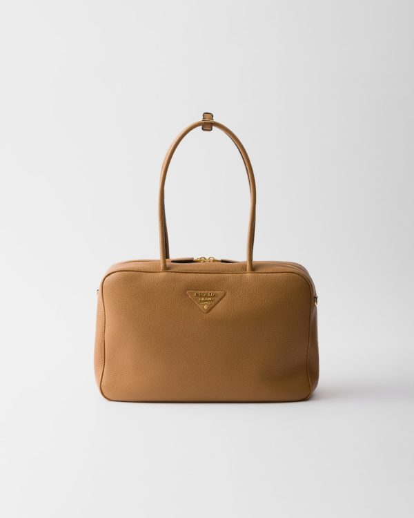Large Leather Top-Handle Bag