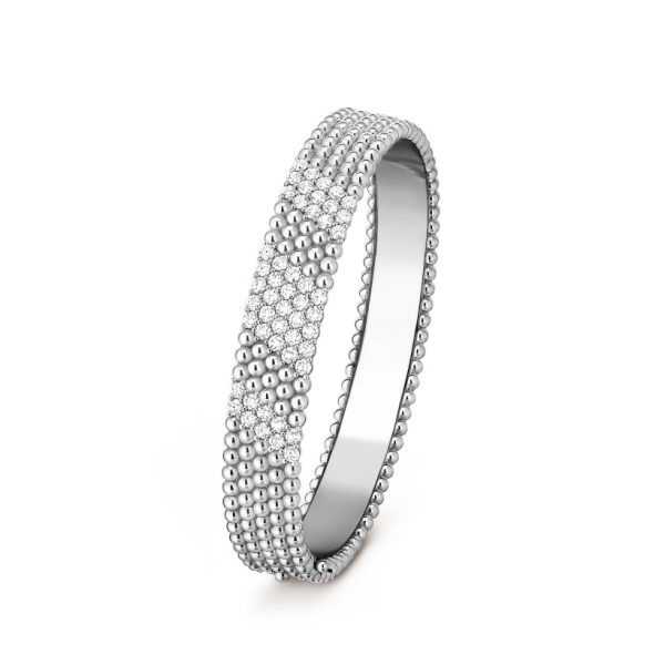 Perlee diamonds bracelet, 5 rows, medium model