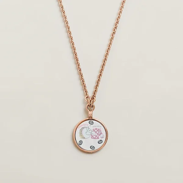 Medaille Funny Ice Cream necklace, small model