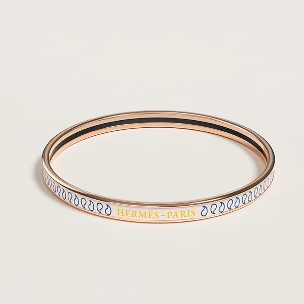 Palmettes Composees enamel bracelet