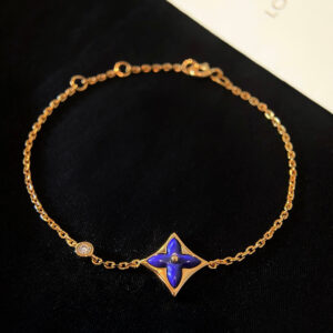 [Lucky Star]COLOR STAR PINK GOLD DIAMOND BRACELET