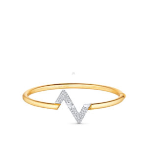 [Lucky Star]VOLTE UPSITE DOWN GOLD DIAMOND BRACELET
