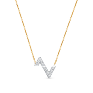 [Lucky Star]VOLT SILVER DIAMOND PEDANT NECKLACE
