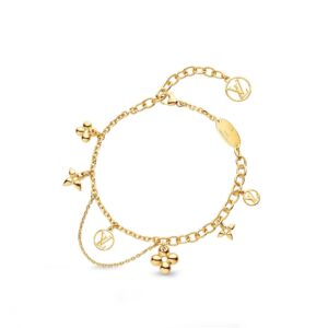 [Lucky Star]BLOOMING PINK GOLD MOP BRACELET